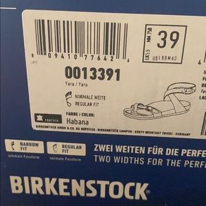 Birkenstock yara
